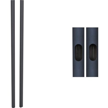 Premier Set Of 84 In. Black Replacemen T84B-1-2